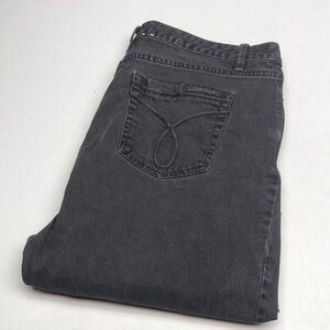 BLACKWASH CALVIN KLEIN HIGH-RISE SKINNY JEANS 16/33x29 ⭐️